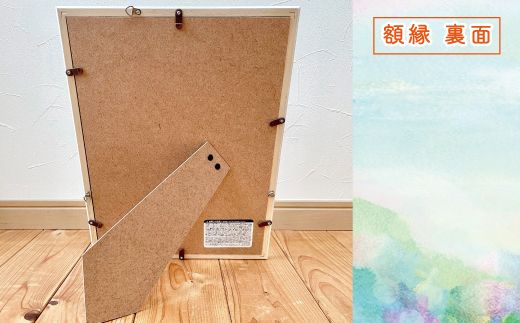 R5-291-2．オーダーメイド手描き似顔絵・額縁付き（カラー・2名分）