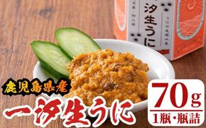 一汐生うに(70g・1瓶)国産 雲丹 ウニ 魚介 海産物 海鮮丼 瓶詰【尾塚水産】a-14-19-z