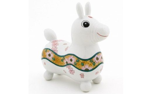 「RODY（ロディ）」×「九谷焼」050034. 【RODY×九谷焼】九谷焼置物ロディ「吉田屋桜文」