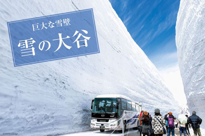 立山黒部アルペンルート ( 立山駅 ～ 扇沢駅 ※片道 ) 優待券 / 立山