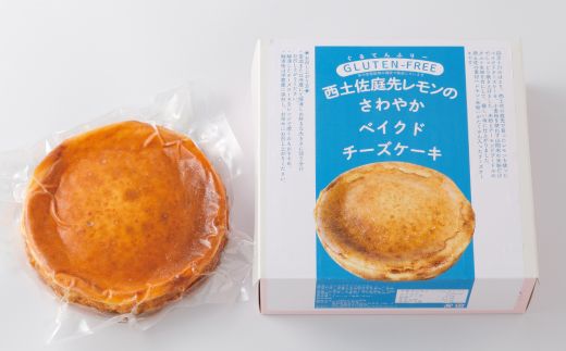 R5-691．グルテンフリー！庭先レモンのさわやかベイクドチーズケーキ