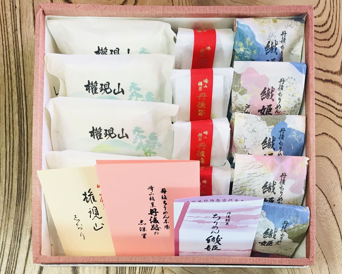 丹後銘菓撰15個入(ちりめん織姫)