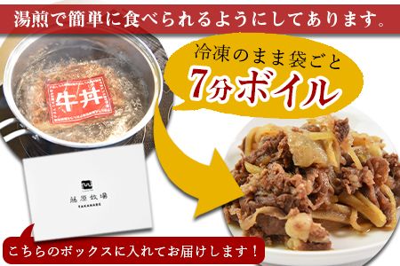 ＜みやざきハーブ牛 牛丼の素（130g×5袋）＞入金確認後、翌月末迄に順次出荷【c815_fw_x2】