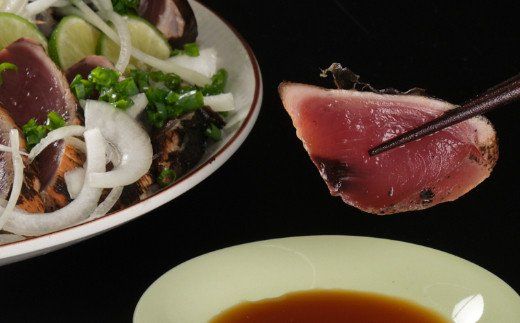 【完全１００％わら焼き】かつおのたたき４節セット　md002