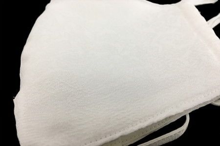 丹後ちりめんマスク「Lサイズ」-白色 AM00110