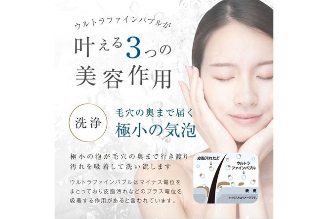 シャワーヘッド ボリーナ ワイド ホワイト 【TK-7007】 [No.326]