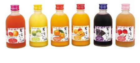 【果実リキュール飲み比べ】 果実のささやき6本　Aセット