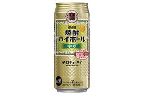 BE122タカラ「焼酎ハイボール」＜ゆず＞500ml 24本入 