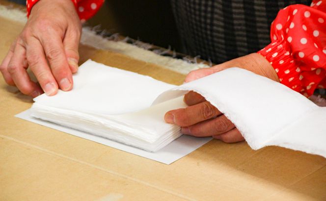 和紙ノート（黄・柚子）