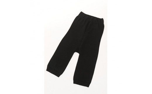 お腹ぽかぽかシルクとウールの腹巻きパンツ・ブラック