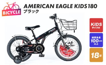 099X215 AMERICAN EAGLE KIDS180 ブラック