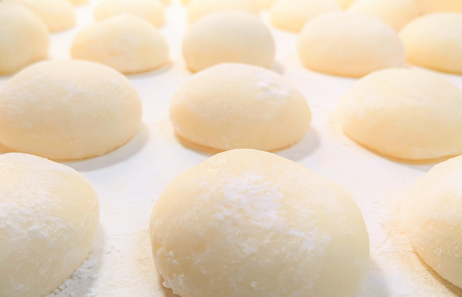 099H4041 老舗和菓子屋さんの杵つき生丸餅（白）12個＆こしあん 200g×3セット