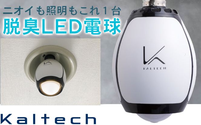 光触媒除菌脱臭機電球タイプ 脱臭LED電球 /// 除菌 脱臭 充電式 除菌脱臭