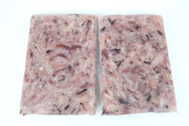 いかこうじ漬 2kg(1kg×2p) 冷凍 [小野万 宮城県 気仙沼市 20564637] 魚 魚介類 いか イカ 冷蔵 酒の肴 おつまみ ご飯のお供 珍味 麹漬け こうじ漬け