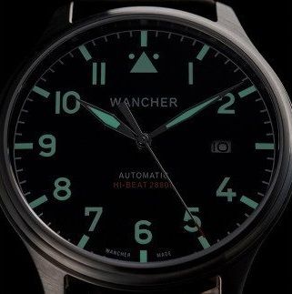 O29-01 機械式自動巻き 軍用パイロットウォッチ「WANCHER Flugel」