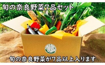 旬の奈良野菜セット(旬の野菜7品以上が入ります)