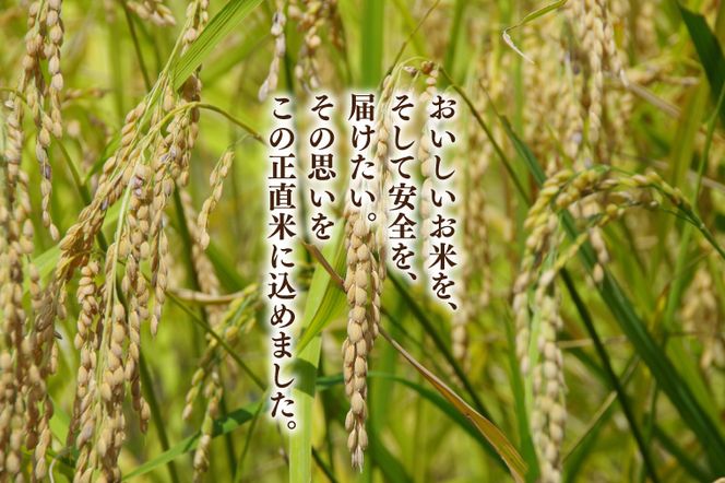 BC002　正直米（特秀）5kg　特別栽培米　新米　令和5年度産