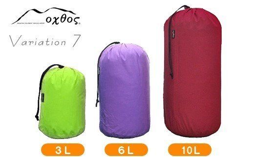 [R121] oxtos スタッフバッグ・3L～10L(3枚セット) ・バリエーション７