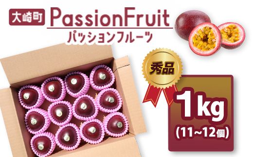 【数量限定】情熱のまちのパッションフルーツ（約１kg）【X017】