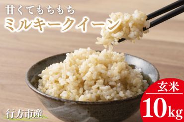 BR-10　【令和5年産】甘くてもちもち　ミルキークイーン10kg(玄米)