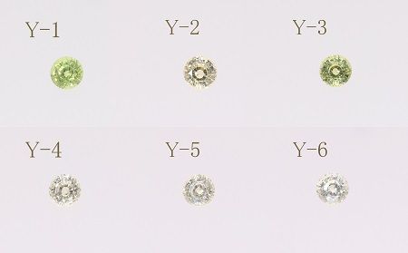 【SJ-91】Pt999　イエロー非加熱サファイアダイヤモンドリング  AQ-179