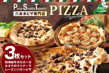イタリア人が選ぶ日本のピザ1位のPSTプロデュース ピザ 3枚 セット CC0000133