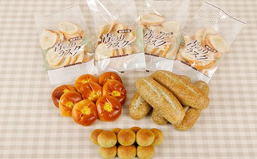 R6-812．【3回定期便】「パンのピノキオ」パンの定期便（菓子パン・生食パン）