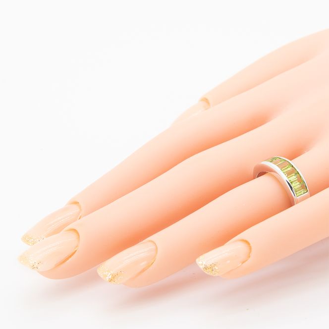 ペリドット リング 2.0ct SV925 （161351）　BR-28