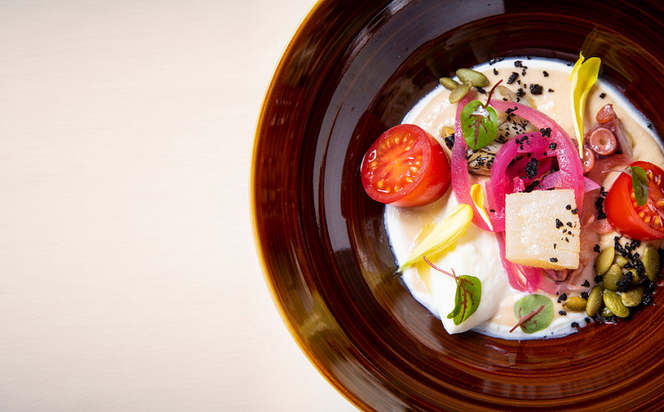 【東京丸の内】Sens & Saveurs（サンス・エ・サヴール）北海道白糠食材SPECIALディナーコース 4名様