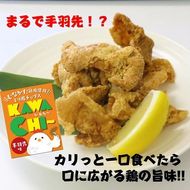 【道の駅むなかた】むなかた鶏 とり皮チップス（手羽先味）_HA0713