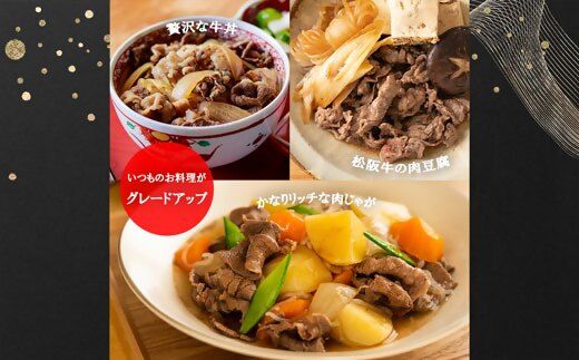 【2-165】松阪牛プレミアム切り落とし250ｇ×2P（500ｇ）