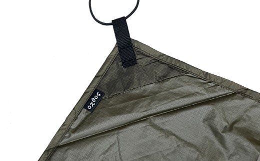 [R209] oxtos アンダーグランドシート 1人用 【カーキ】