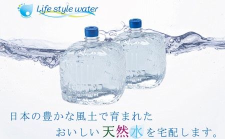 【12回定期配送】日本のおいしい天然水12L×2本（smart203ホワイト）【配送不可：北海道・沖縄・離島】◇