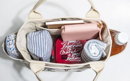 「琉球帆布」お散歩バッグ （mirei） - 帆布 布 トート トートバッグ 人気 デザイナー イラストレーター mirei 大城美玲 おしゃれ レディース ファッション お出かけ かばん 鞄 手仕事 手づくり ハンドメイド 琉球帆布 伝統技術 沖縄県 八重瀬町【価格改定】