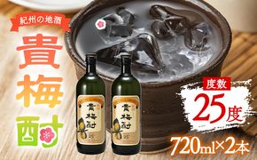 紀州の地酒 貴梅酎 きばいちゅう 25度 720ml×2本 エバグリーン 中野BC株式会社《30日以内に出荷予定(土日祝除く)》和歌山県 日高町 酒 お酒 地酒 梅焼酎---wsh_evg3_30d_24_14000_720ml---