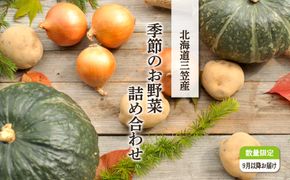 《令和7年分》数量限定！季節のお野菜詰め合わせ 秋(配送時期：9月～10月)【01018】