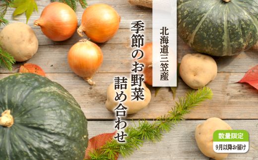 《令和8年分》数量限定！季節のお野菜詰め合わせ 秋(配送時期：9月～10月)【01018】
