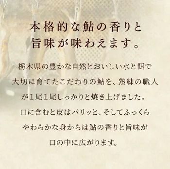 【鮎の特製炭火焼 5尾セット】産地直送 天然仕立て おつまみ 高級 ※沖縄・離島への配送不可