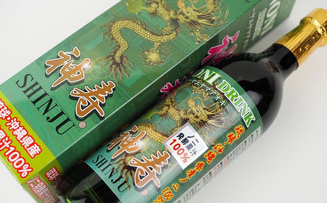 沖縄県産 発酵果汁100％「ノニジュース」720ml 2本セット（沖縄県沖縄