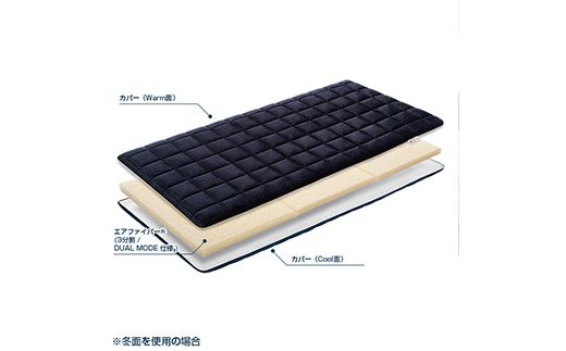 エアウィーヴ　四季布団　和匠・二重奏シングルロング