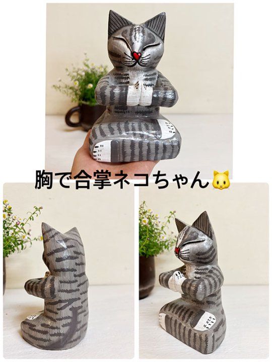 YOGAポーズネコ　選べる3種類　BV-10