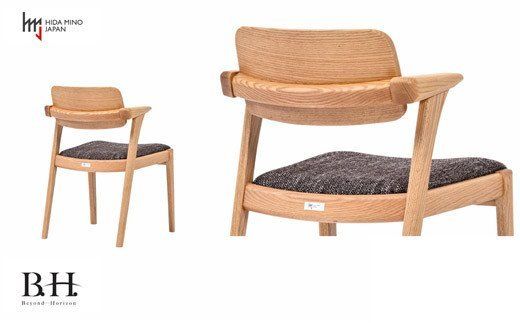 D118-02 B.H.ダイニングチェア(ショートアーム)【オーク材】JBH-DCO208A PNO/EベガスCOA