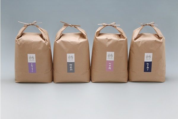 吉祥ファーム　無洗米４種食べ比べセット（ 5kg×4種 ）