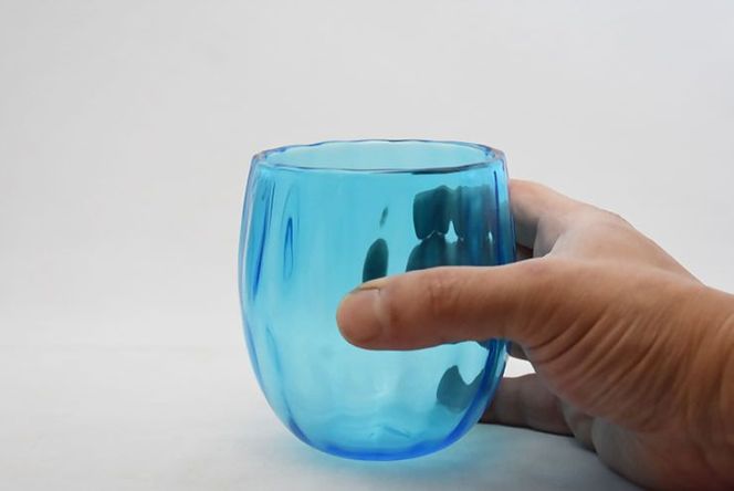 金の岬天色（かねのみさきあお）丸タンブラー　NM-24A【粋工房】_HA1231