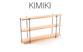 【幅サイズオーダー可能】　KIMIKI - MIMIシェルフ 100cm-180cm M-mp-A52A