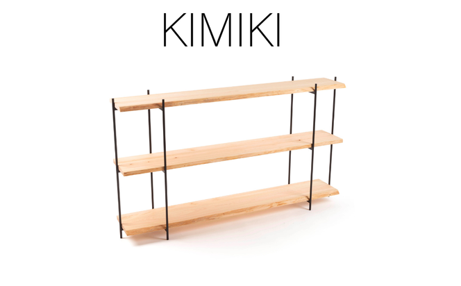 【幅サイズオーダー可能】　KIMIKI - MIMIシェルフ 100cm-180cm M-mp-A52A