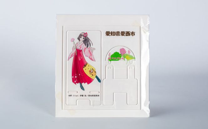 伊藤彰先生描き下ろしキャラクター「あいさいちゃん」グッズ ふるさと納税限定 ご当地 キャラ セット 愛西市 / 一般社団法人 愛西市観光協会 [AEAW001]