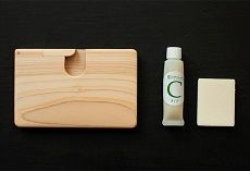 ひのきの名刺入れ ヨコ型 M-ms-A11A