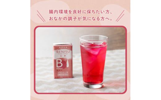 サンA 紅酢［機能性表示食品］紙パック 24本【国産 九州産 宮崎県産 梅 紅酢 ガラクトオリゴ糖 ビフィズス菌 便通改善 腸内環境 梅風味 ドリンク 飲料 酢】 [E3002]