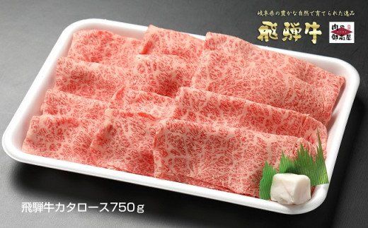 22.A4〜A5等級「飛騨牛 肩ロース 750g 」冷蔵配送・しゃぶしゃぶ・すき焼き